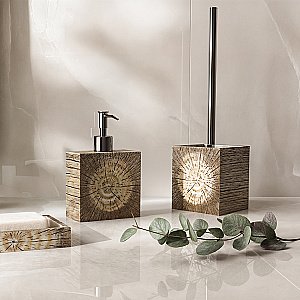 Ершик для унитаза WasserKraft Schunter K-88227 хром/нитроцеллюлозный лак купить в интернет-магазине сантехники Sanbest