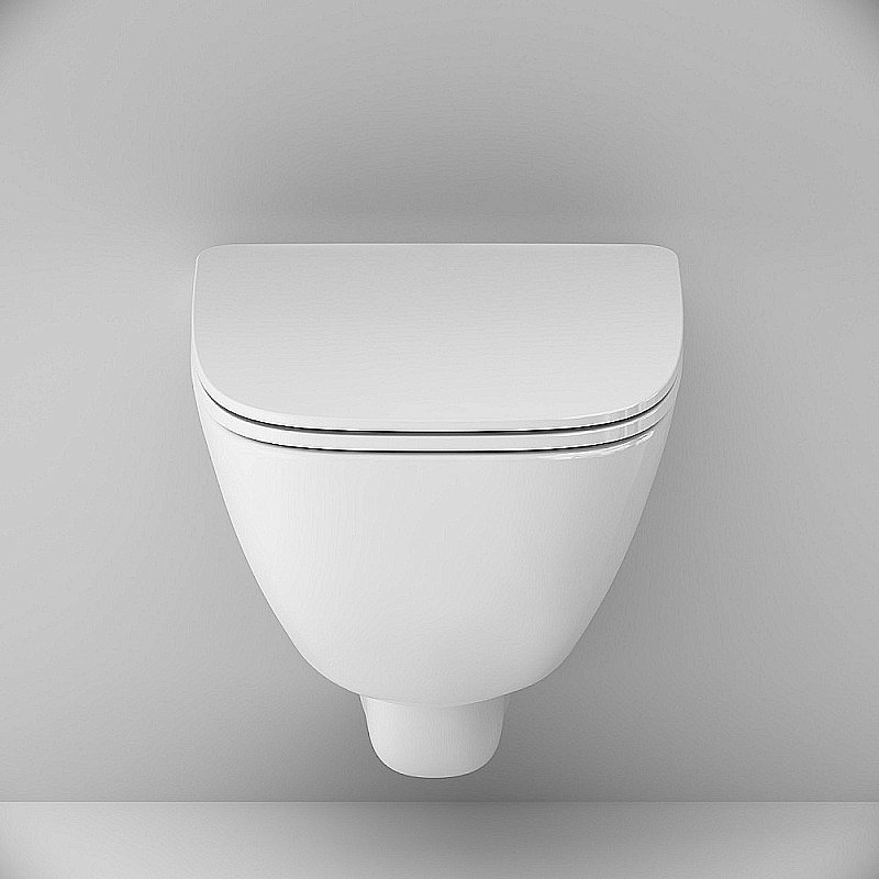 Унитаз подвесной AM.PM X-Joy C851701SC белый, безободковый купить в интернет-магазине Sanbest