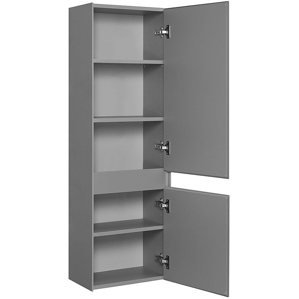 Пенал Aquaton Форест 40 1A278603FR4D0 туманный серый для ванной в интернет-магазине сантехники Sanbest