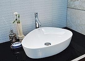 Раковина накладная Gid Creativo 50 N9386 51139 белая купить в интернет-магазине Sanbest