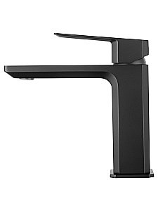 Смеситель для раковины WONZON & WOGHAND DIAMOND, Черный матовый (WW-88139011-MB) купить в интернет-магазине сантехники Sanbest