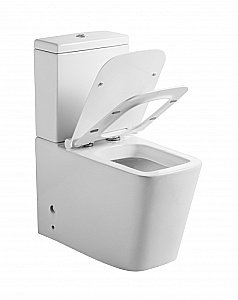 Унитаз Orange C06-000w с бачком, с крышкой микролифт купить в интернет-магазине Sanbest