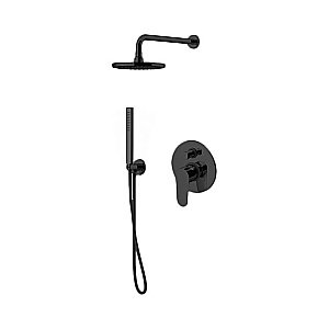 Душевая система Gattoni H2Omix7000 KTH715/PDNO черная матовая купить в интернет-магазине сантехники Sanbest