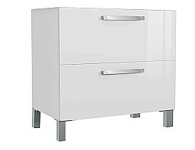 Тумба под раковину напольная Cersanit MELAR 80 64130 белая купить в интернет-магазине сантехники Sanbest