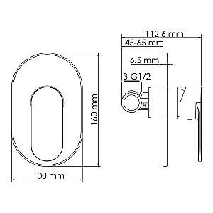 Гигиенический душ WasserKRAFT Elbe A7451.083.236.081 купить в интернет-магазине сантехники Sanbest