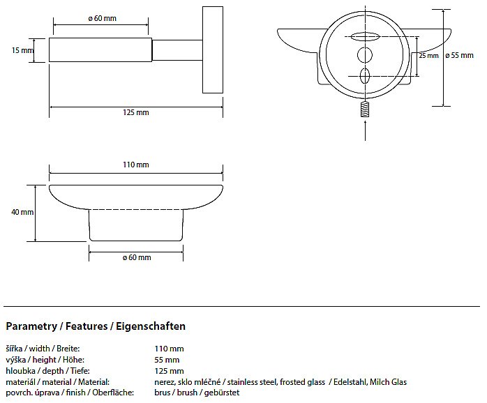 Мыльница Bemeta Neo 104108045 купить в интернет-магазине сантехники Sanbest