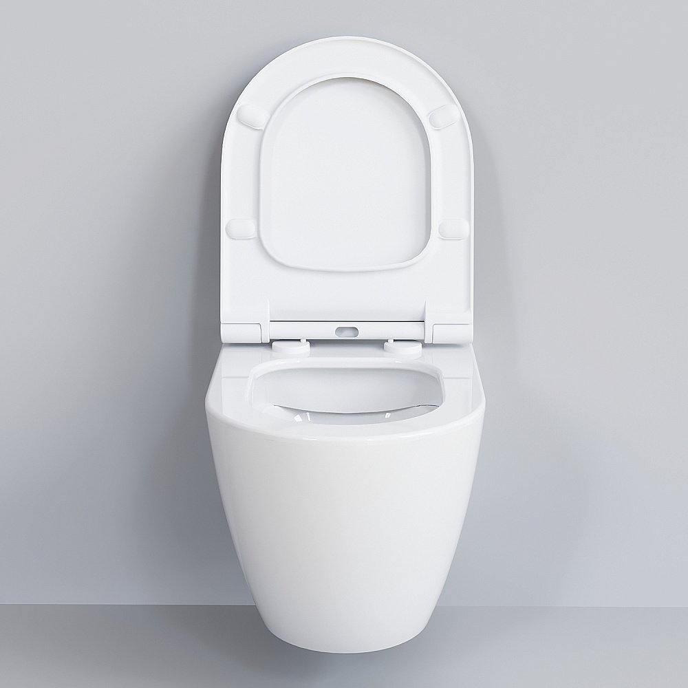 Унитаз подвесной Ambassador Queen 113T20001R безободковый, белый купить в интернет-магазине Sanbest