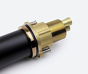 Смеситель для раковины Bronze de Luxe Avantgarde 2010MH черный/розовое золото купить в интернет-магазине сантехники Sanbest