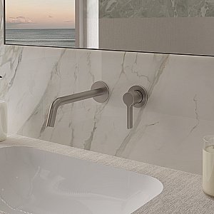 Смеситель для раковины Vincea Villa VBFW-1VL1BN брашированный никель купить в интернет-магазине сантехники Sanbest