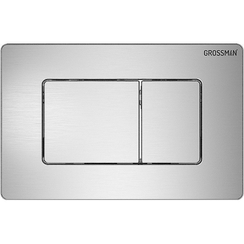 Кнопка для инсталляции Grossman Classic 700.K31.04.12M.12M хром сатиновый купить в интернет-магазине сантехники Sanbest