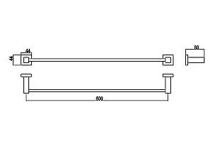 Полотенцедержатель Timo Selene 10053/00 купить в интернет-магазине сантехники Sanbest