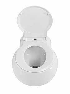 Унитаз подвесной Cezares GRANDE CZR-308-TH-TOR/SC белый, безободквый, смыв торнадо купить в интернет-магазине Sanbest