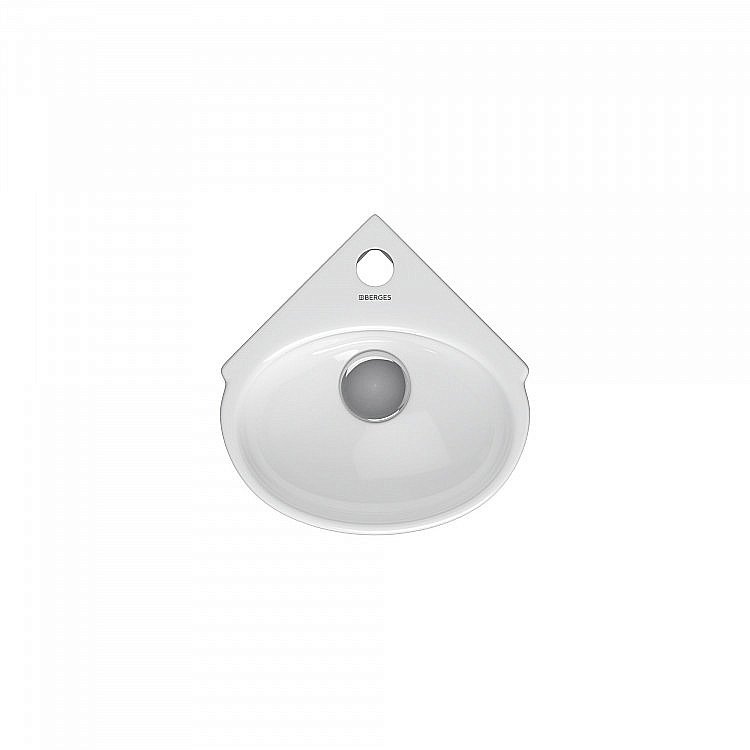 Раковина Berges Small 29,5 182011 белая купить в интернет-магазине Sanbest