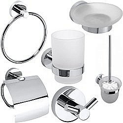 Набор аксессуаров Bemeta Omega 6 204601 хром купить в интернет-магазине сантехники Sanbest