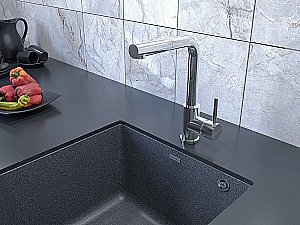 Смеситель для кухни Paulmark Kassel Ka214311-CR Хром купить в интернет-магазине сантехники Sanbest