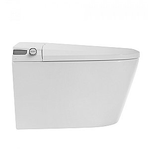 Унитаз-биде подвесной Abber Bequem AC1119S электронный, импульсный смыв, с крышкой микролифт белый купить в интернет-магазине Sanbest