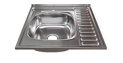 Мойка кухонная MIXLINE ML 528014 хром купить в интернет-магазине сантехники Sanbest