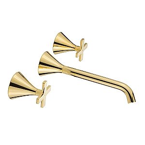 Смеситель для раковины Migliore Sirius 28167 золото купить в интернет-магазине сантехники Sanbest