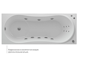 Ванна Aquatek Афродита 170х70 AFR170-0000122 белая купить в интернет-магазине Sanbest