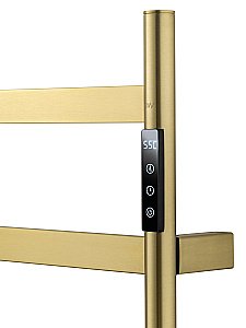 Полотенцесушитель электрический WONZON & WOGHAND ESSEN, Брашированное золото (WW-A405-BG) купить в интернет-магазине сантехники Sanbest