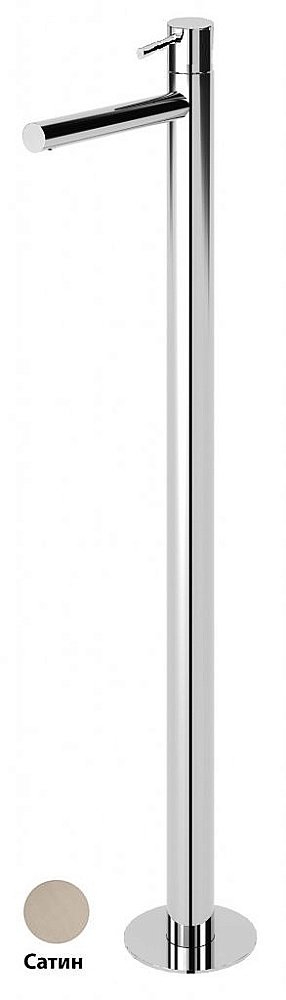 Смеситель для раковины Cezares LEAF-TVP-L-ST Сатин купить в интернет-магазине сантехники Sanbest