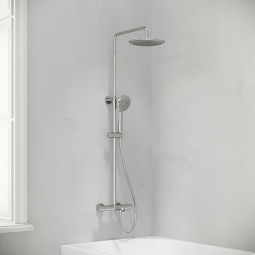 Душевая система Sancos Game SC3001LCH хром купить в интернет-магазине сантехники Sanbest