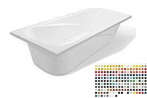 Ванна Эстет Альфа 180x80 цвет по RAL купить в интернет-магазине Sanbest