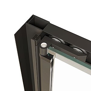 Душевой уголок RGW Passage PA-142B 060814209-14 100x90 стекло прозрачное/профиль черный купить в интернет-магазине Sanbest