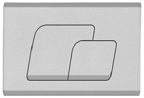 Кнопка для инсталляции CeramaLux MC-011 серебро купить в интернет-магазине сантехники Sanbest