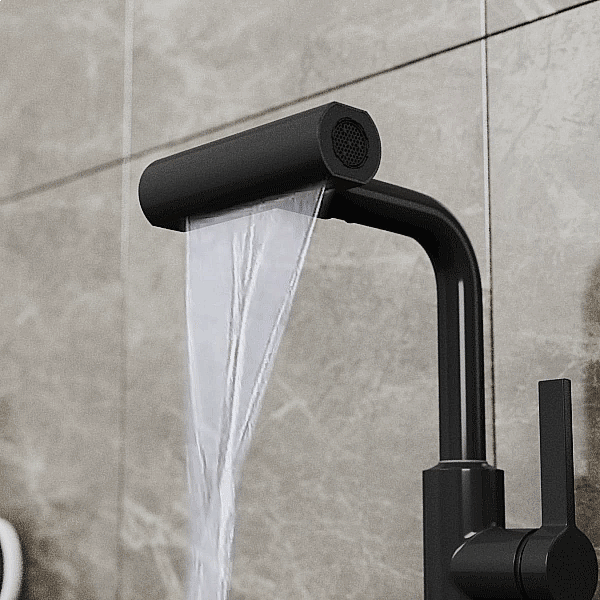 Смеситель для кухни Rush Tinos TI3732-17Black черный матовый купить в интернет-магазине сантехники Sanbest