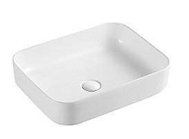 Раковина D&K Berlin 50х39 DT1431316 белая купить в интернет-магазине Sanbest