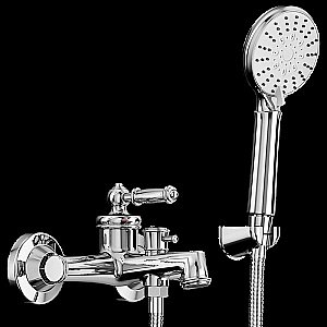 Смеситель для ванны Elghansa Klassik new 2335636 хром купить в интернет-магазине сантехники Sanbest