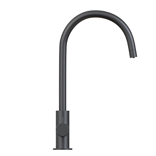 Смеситель для кухни 35k MIXLINE MLSS-03202 черный купить в интернет-магазине сантехники Sanbest