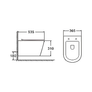 Инсталляция для унитаза Azario AZ-8010-1000 купить в интернет-магазине сантехники Sanbest