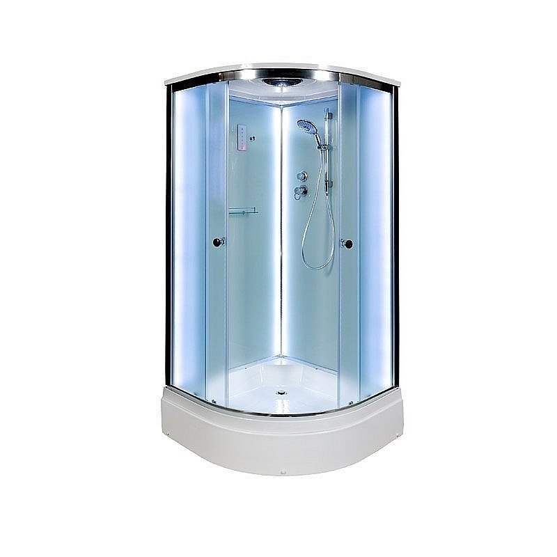 Душевая кабина DTO Серия D D271S LED 100x100 купить в интернет-магазине Sanbest
