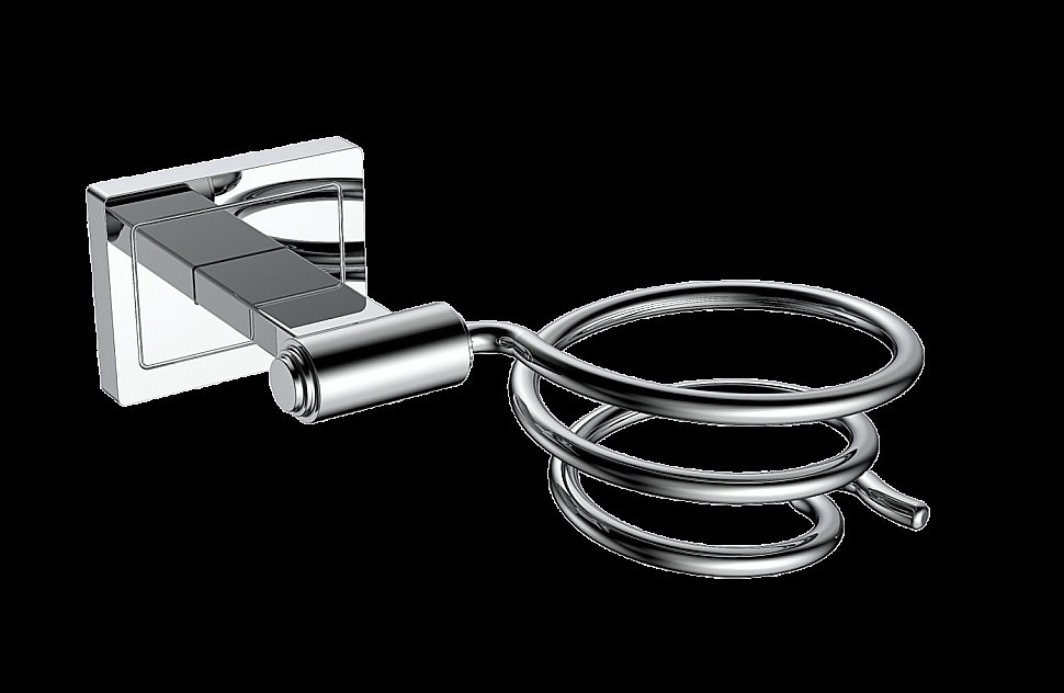 Держатель для фена CeramaLux Gamma 12316 хром купить в интернет-магазине сантехники Sanbest