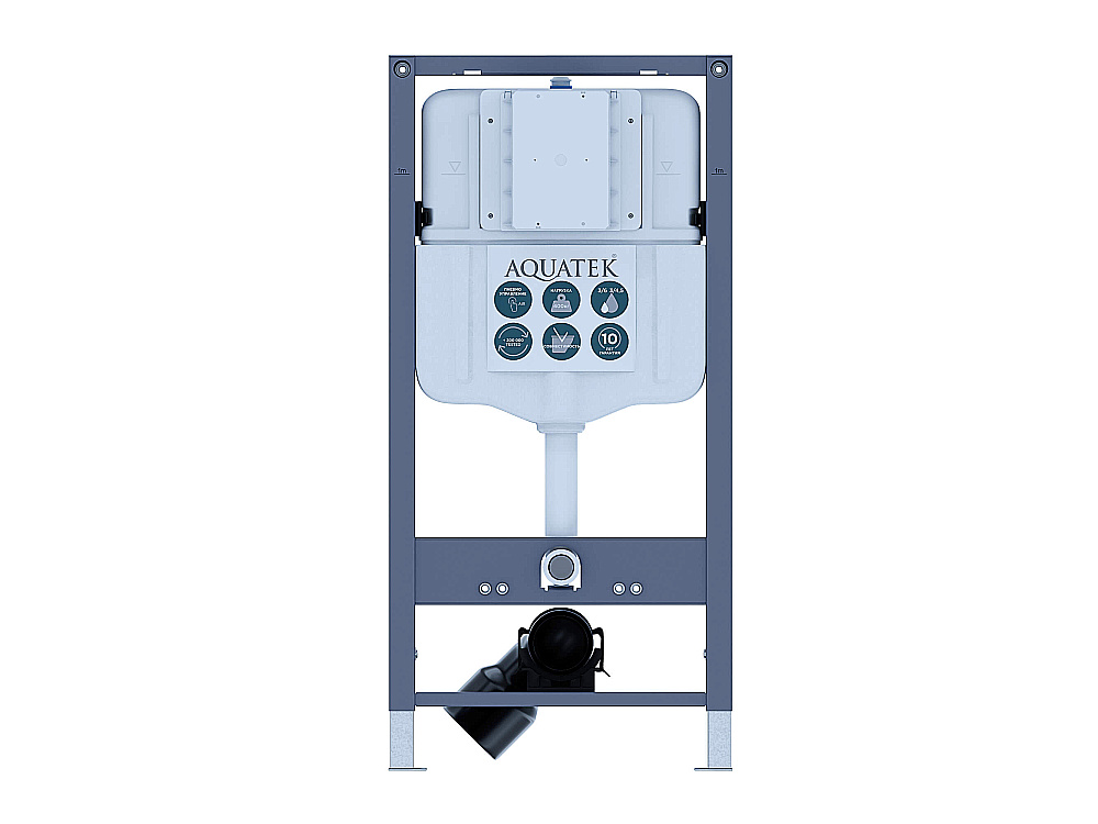 Инсталляция для унитаза Aquatek Pneumo N49 INSP-0000002 купить в интернет-магазине сантехники Sanbest