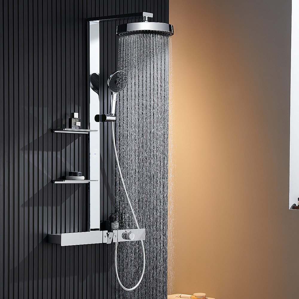 Душевая система Black&White Gravity GH-9005C купить в интернет-магазине сантехники Sanbest