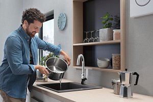 Смеситель для кухни Hansgrohe Focus M42 220 71802000 купить в интернет-магазине сантехники Sanbest