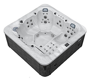 Минибассейн Радомир Март 1-30-0-0-9-360 230х230, с термочехлом и панелями цвет серый купить в интернет-магазине Sanbest