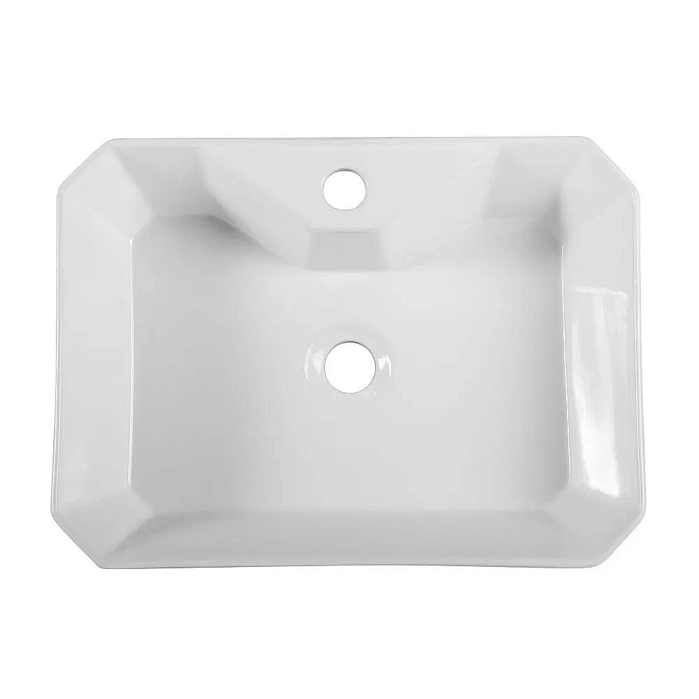 Раковина накладная Belbagno 49 BB1387 белая купить в интернет-магазине Sanbest