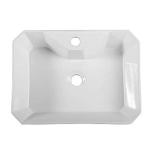 Раковина накладная Belbagno 49 BB1387 белая купить в интернет-магазине Sanbest