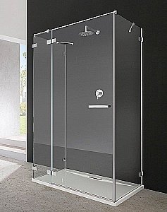 Душевой уголок Radaway Euphoria KDJ+S 110х70 стекло прозрачное/профиль хром купить в интернет-магазине Sanbest