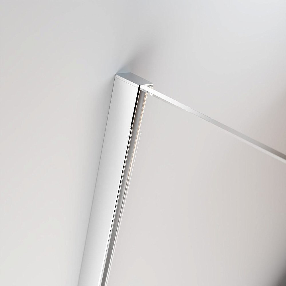 Душевое ограждение Radaway Furo Walk-in 120 10106638-01-01 стекло прозрачное/профиль хром купить в интернет-магазине Sanbest