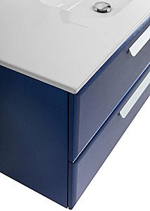 Тумба с раковиной Cezares ECO-CER-N 120 ECO-CER-N-1200-2C-SO-SPF-P сапфир для ванной в интернет-магазине Sanbest