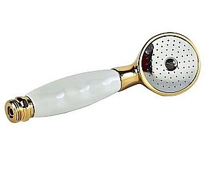 Смеситель для ванны с душевым набором Kludi Adlon 515244520 золото купить в интернет-магазине сантехники Sanbest