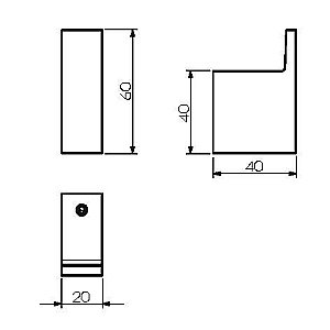 Крючок Langberger Vico 70331A-BP купить в интернет-магазине сантехники Sanbest