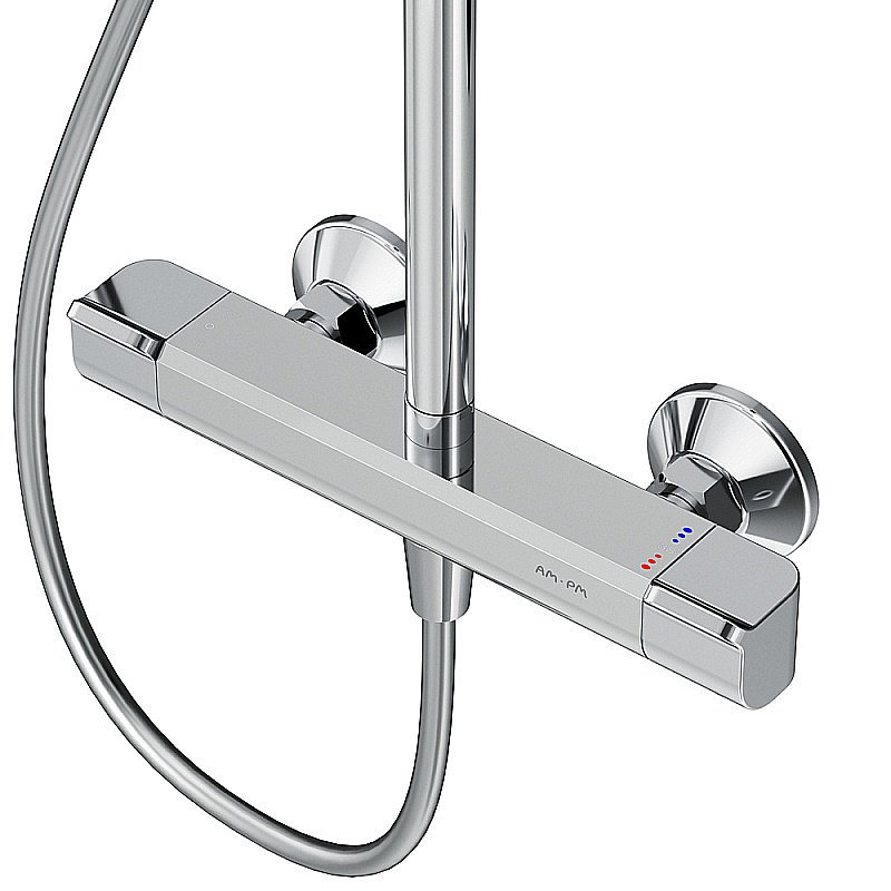 Душевая система AM.PM Func F078F400 хром купить в интернет-магазине сантехники Sanbest