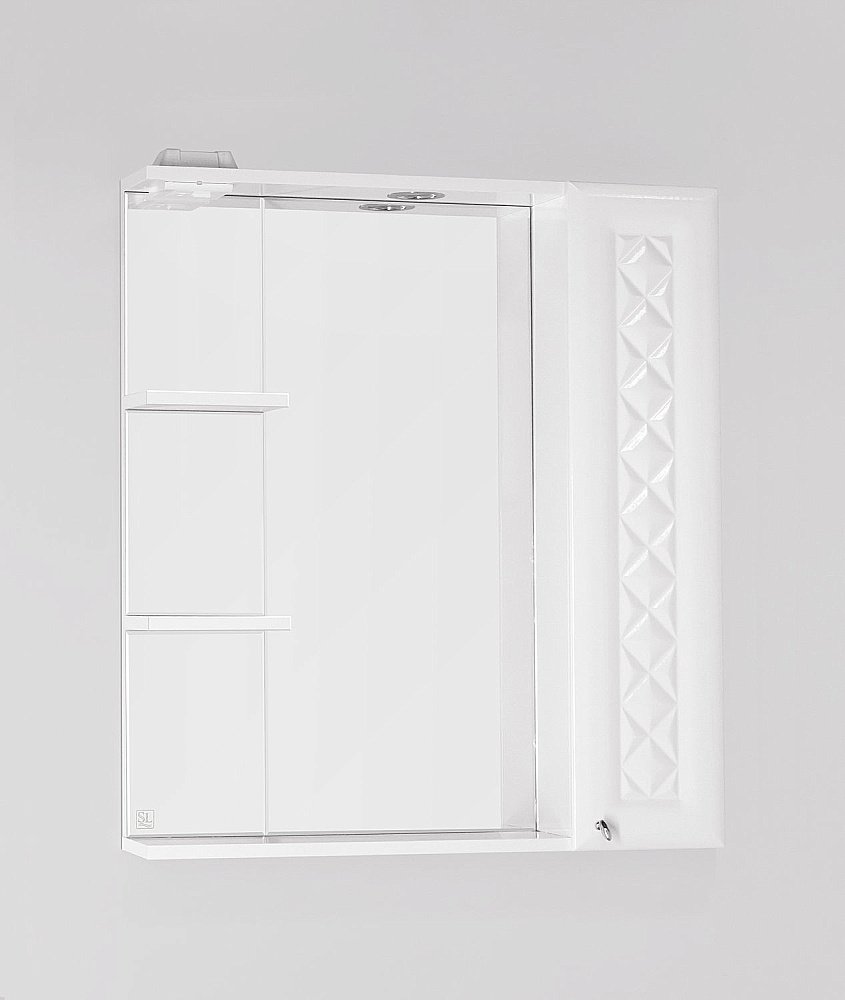 Зеркало со шкафом Style Line Канна 75/С в ванную от интернет-магазине сантехники Sanbest