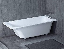 Ванна Salini Orlanda Kit S-Sense 180x80 102112M белая матовая купить в интернет-магазине Sanbest
